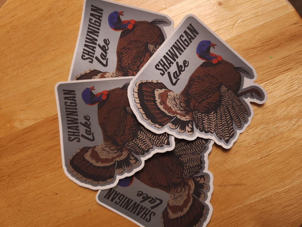 Shawnigan Lake Turkey Sticker