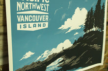 Load image into Gallery viewer, Pacific Northwest Vancouver Island Screenprint